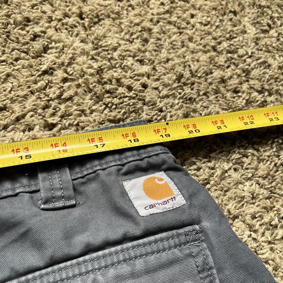 Carhartt Cargo Short Men 40 Blue Utility Outdoor Tactical Workwear Construction - Picture 3 of 10